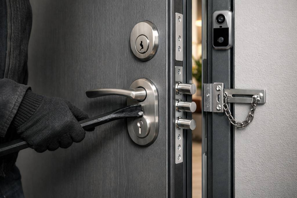 Comment sécuriser sa porte d&rsquo;entrée ? solutions efficaces contre les tentatives d’effraction